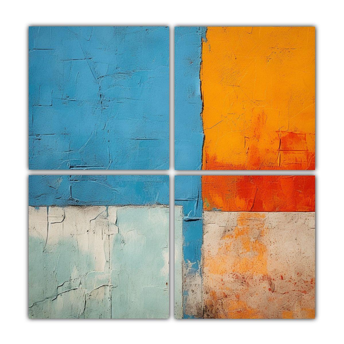 Pinturas Minimalistas De Pared Abstractas De Alta 140x140 Cm-0