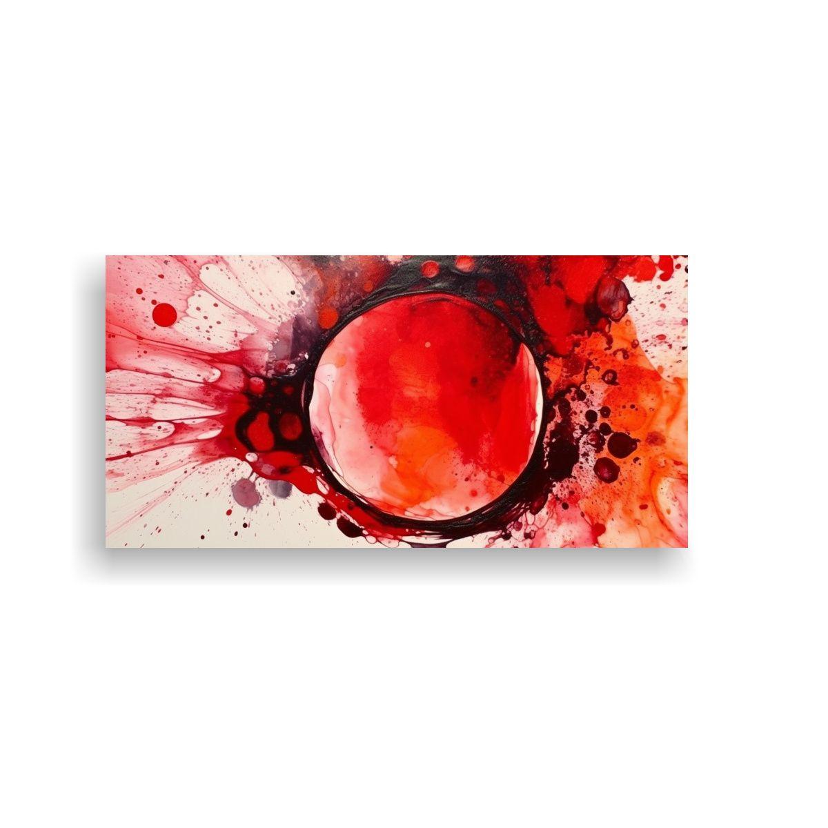 Pintura A Tinta De Alcohol En Redondez Perfecta 60x30cm-0