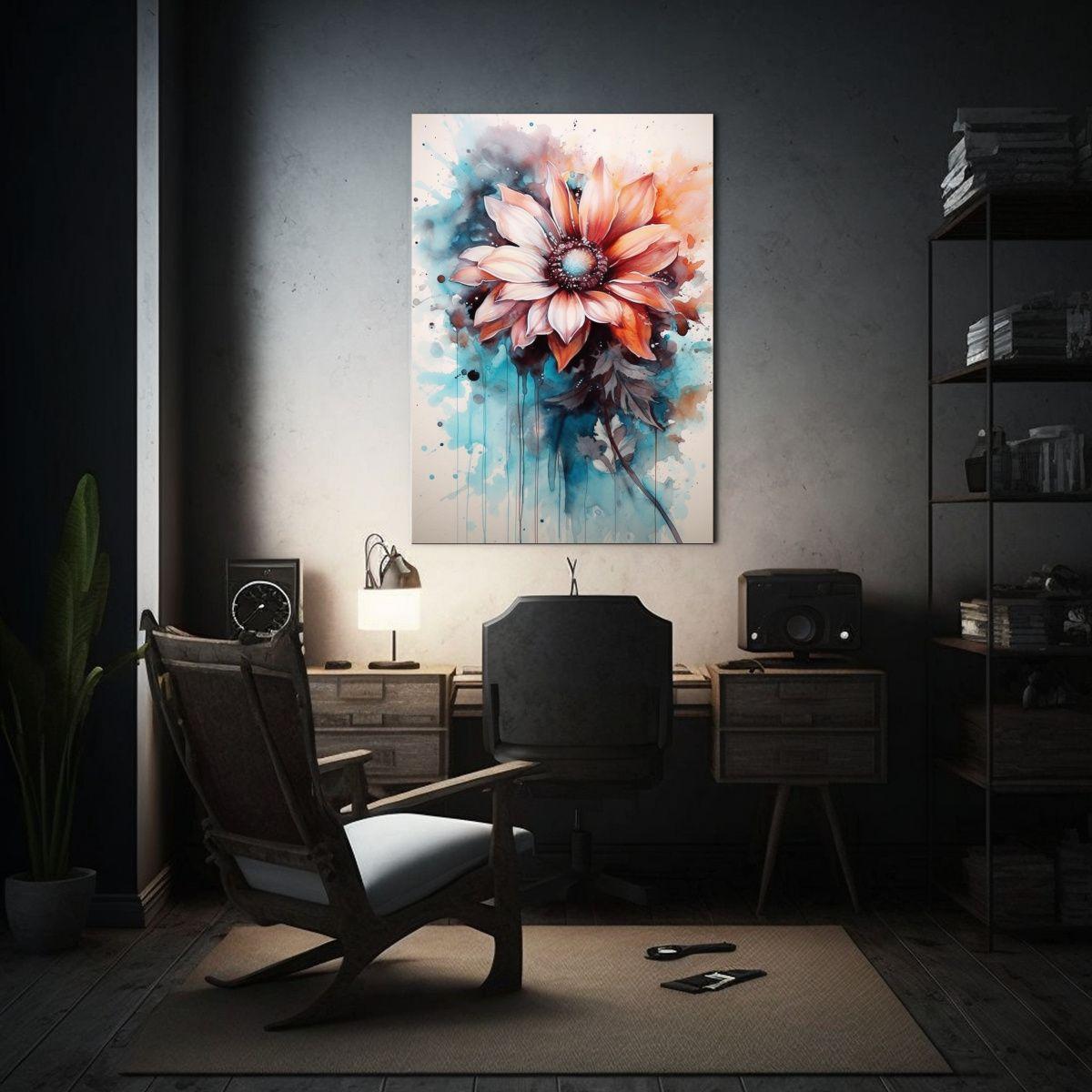 Pinturas Decorativas Temáticas Florales Estilo 50x75 Cm-2