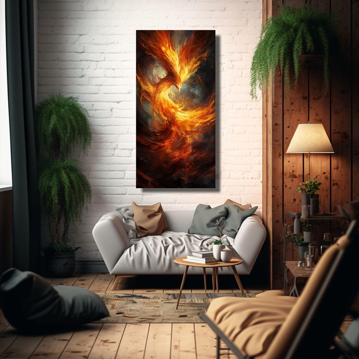 Pintura Decorativa De Alta Calidad El Enigmático 70x140cm-2