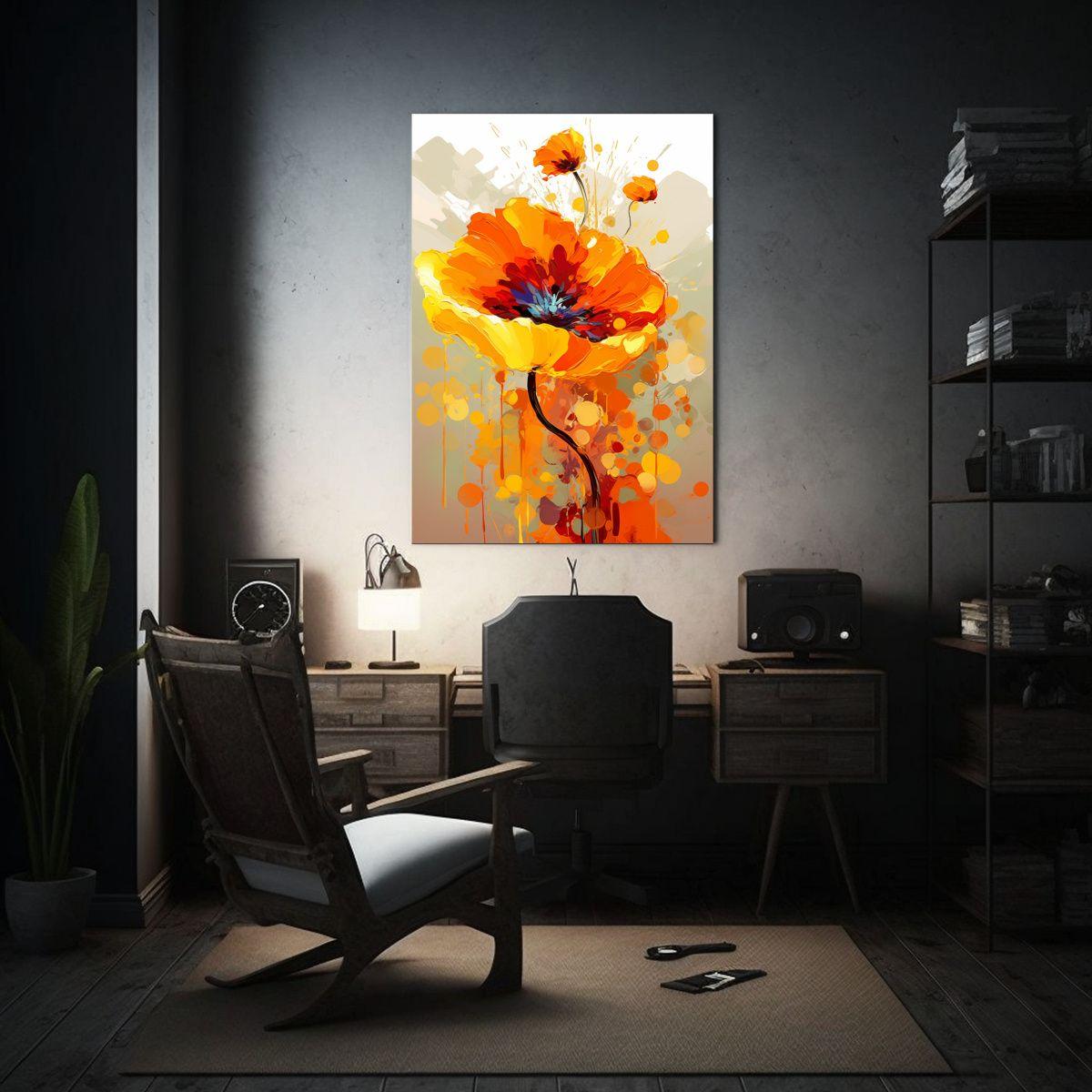 Cuadro Elegante De Lienzo Con Concepto De 60x90cm-2