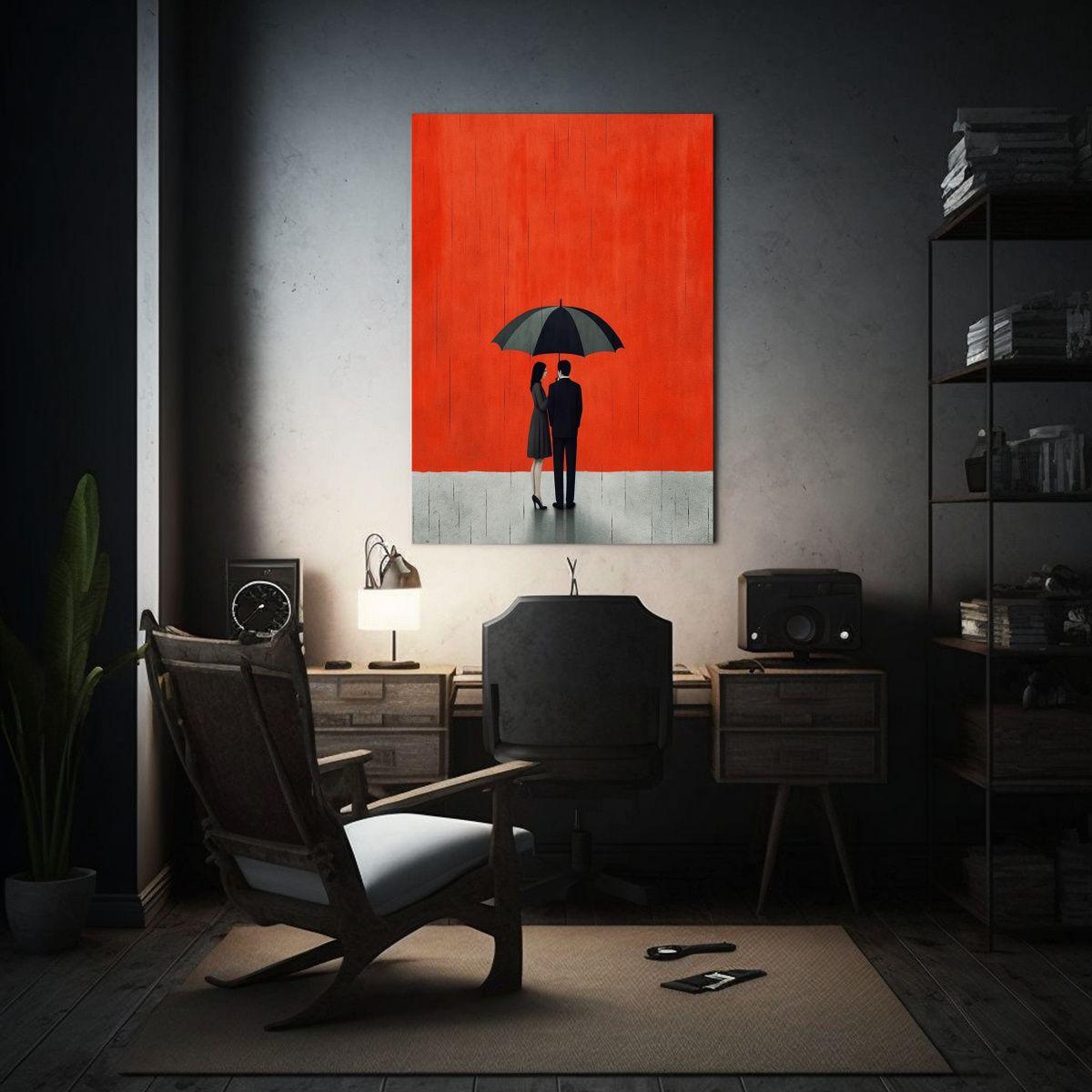 Pinturas Decorativas Minimalistas De Romance 60x90cm-2
