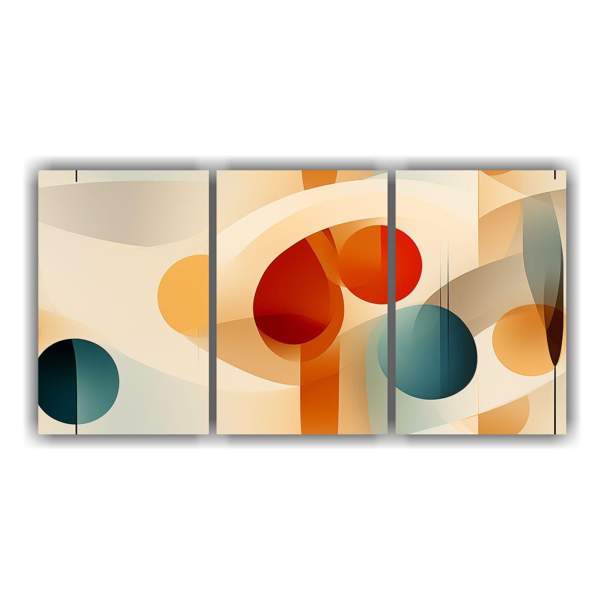 Pinturas De Decoración Con Formas Abstractas 240x120 Cm-0