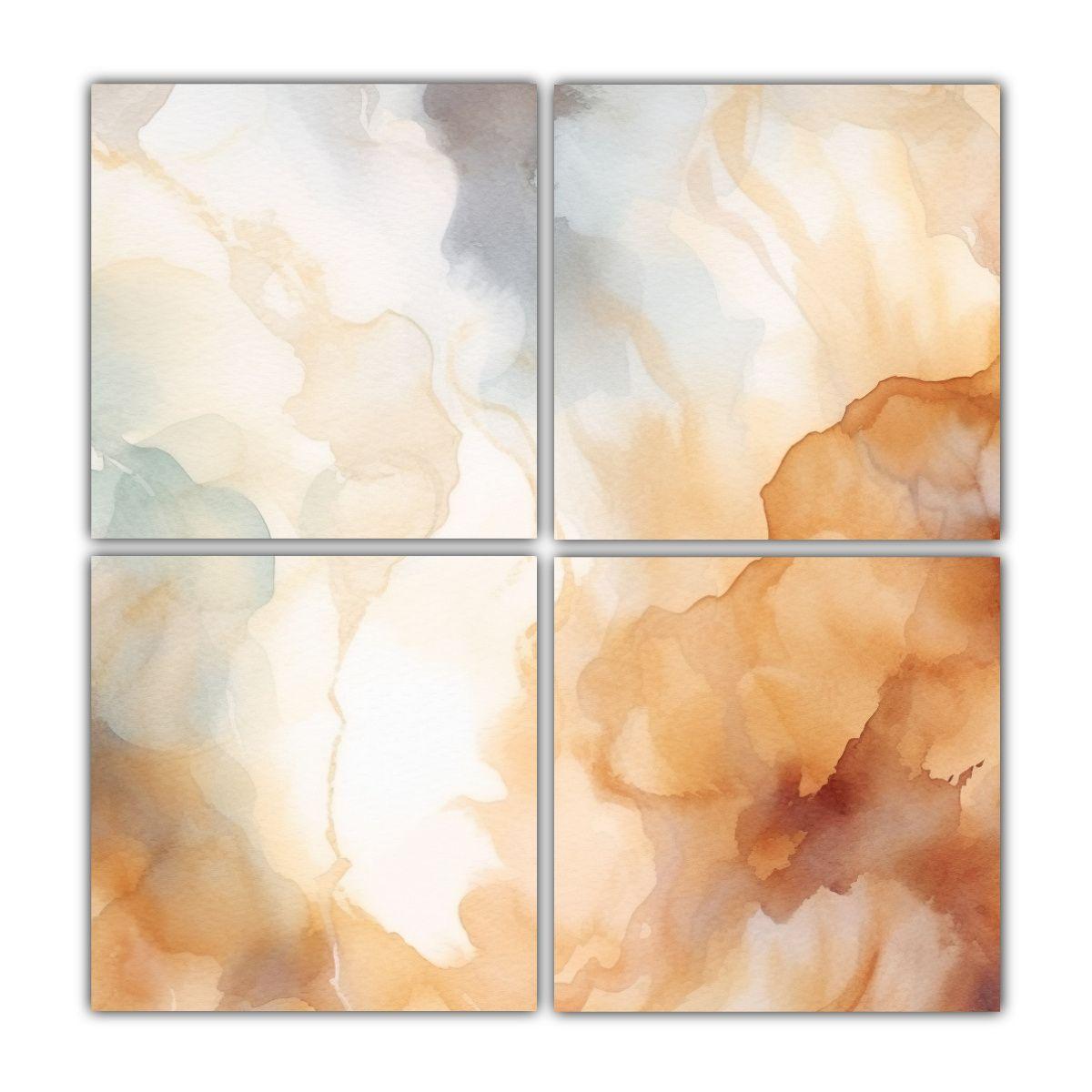 Pinturas Decorativas De Tela: Vanguardia Poder En 40x40 Cm-0