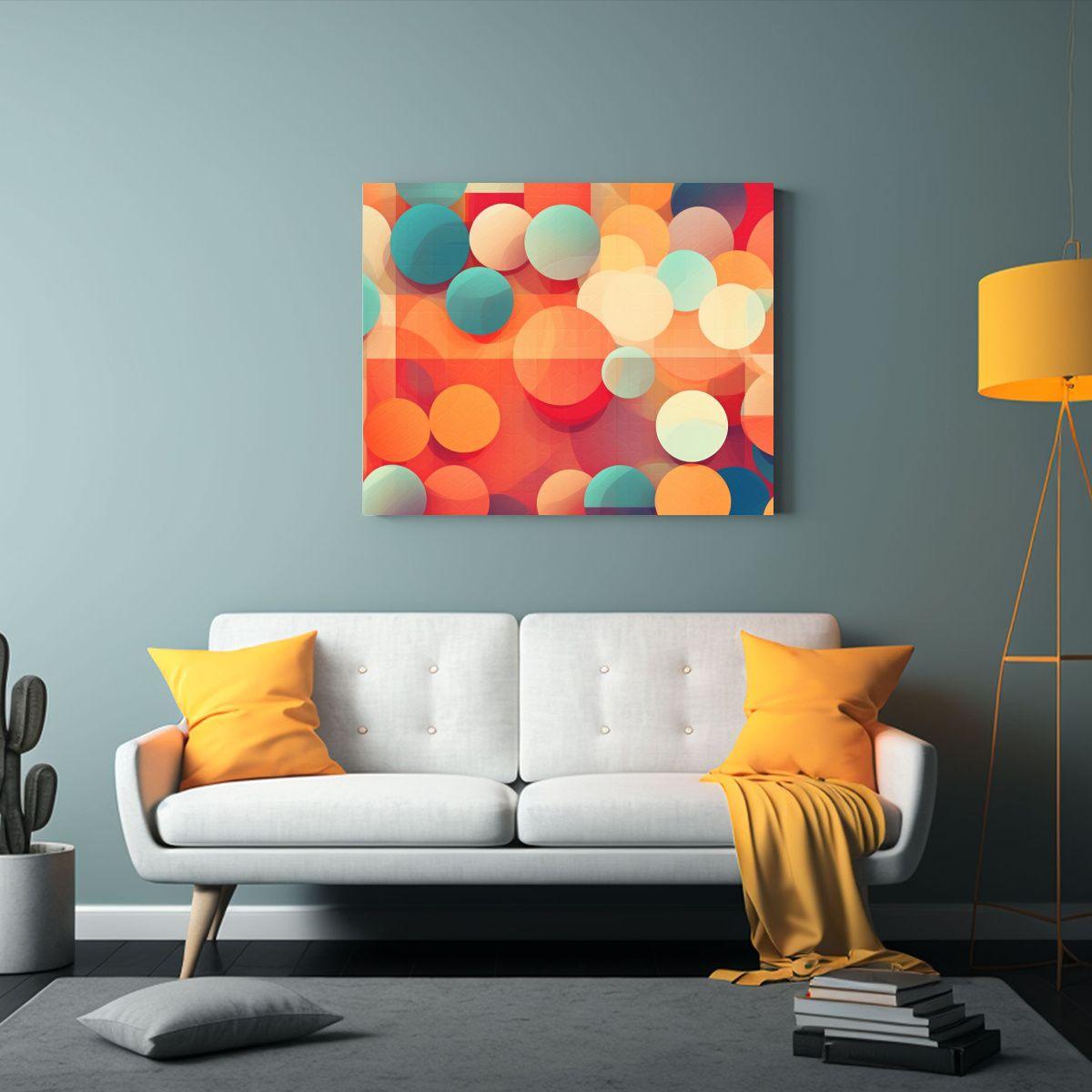 Cuadros Geométricos Decorativos Para Tu Hogar 120x80cm-2
