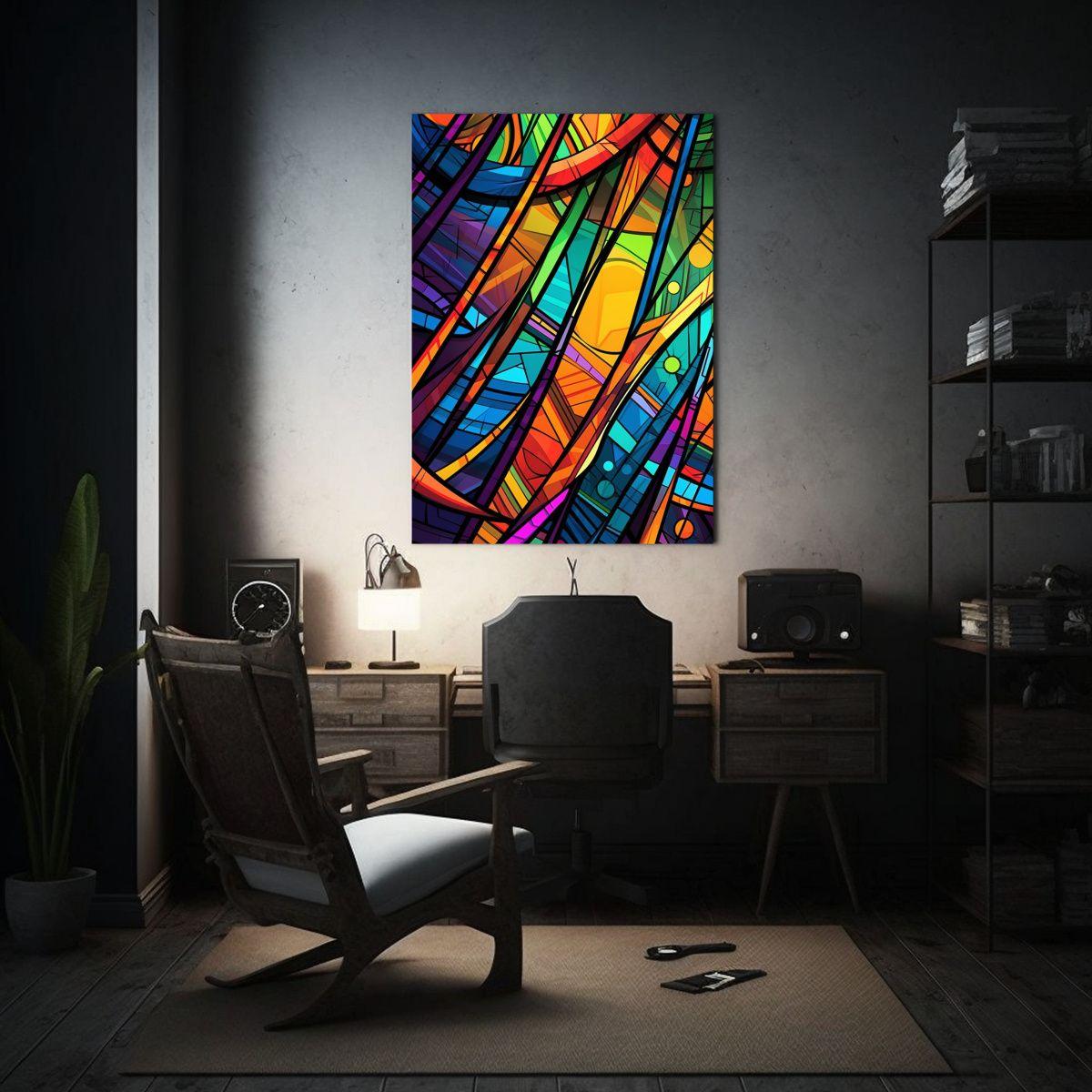 Cuadro Decorativo Canva Creativa Armonía 80x120cm-2