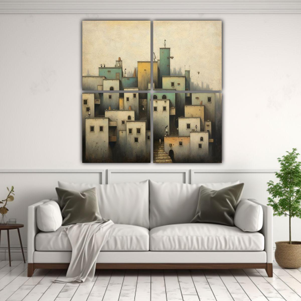 Pintura Original De 16th Graffiti Art En Lienzo 80x80 Cm-2