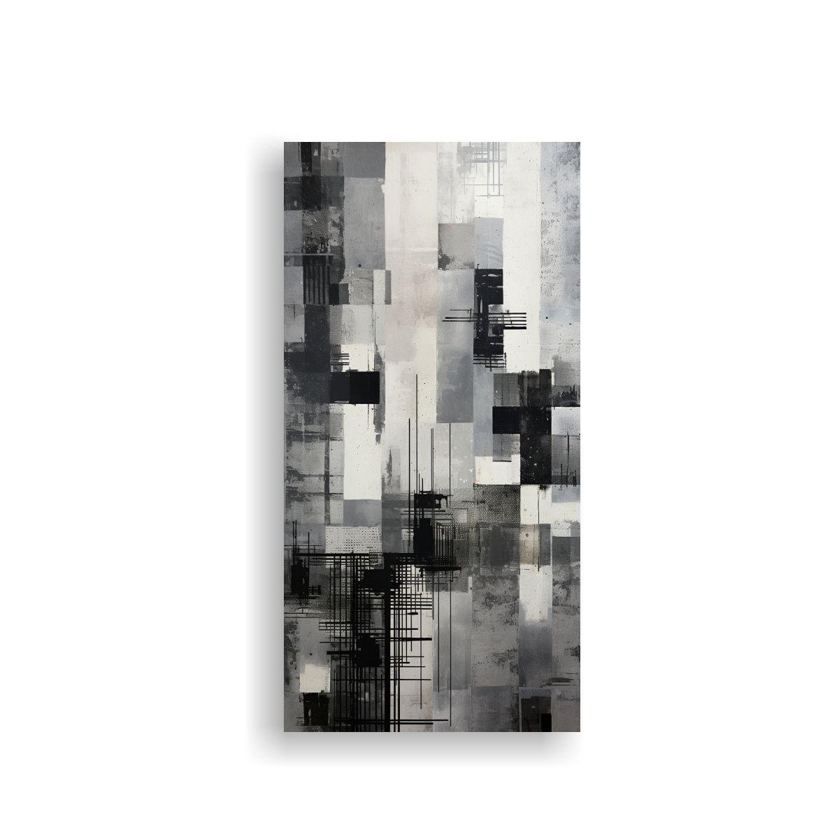 Pintura Decorativa Majestuosas Texturas Y Gris Urb 60x120cm-0