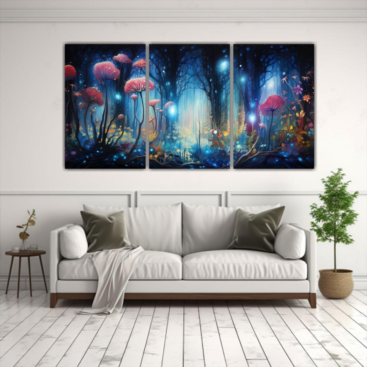 Pinturas Decorativas En Lienzo De Alta Calidad: 60x30 Cm-2