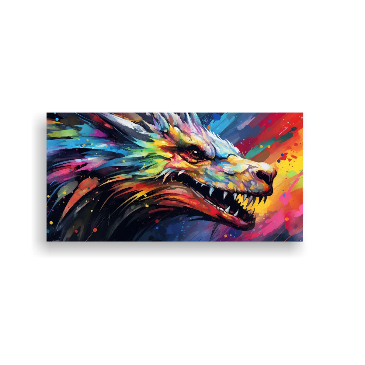 Pinturas De Decoración Con Atmósfera Neonoir De  40x20cm-0
