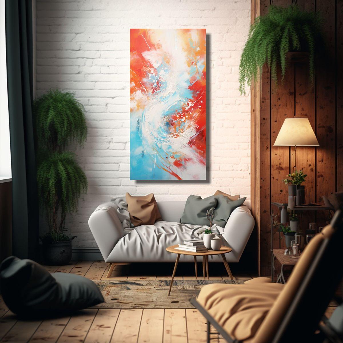 Pinturas Decorativas De Lienzo Conceptual 50x100cm-2