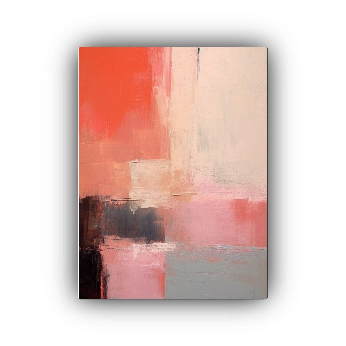Cuadro Abstracto Estilo Rothko Con Colores 20x30cm-0