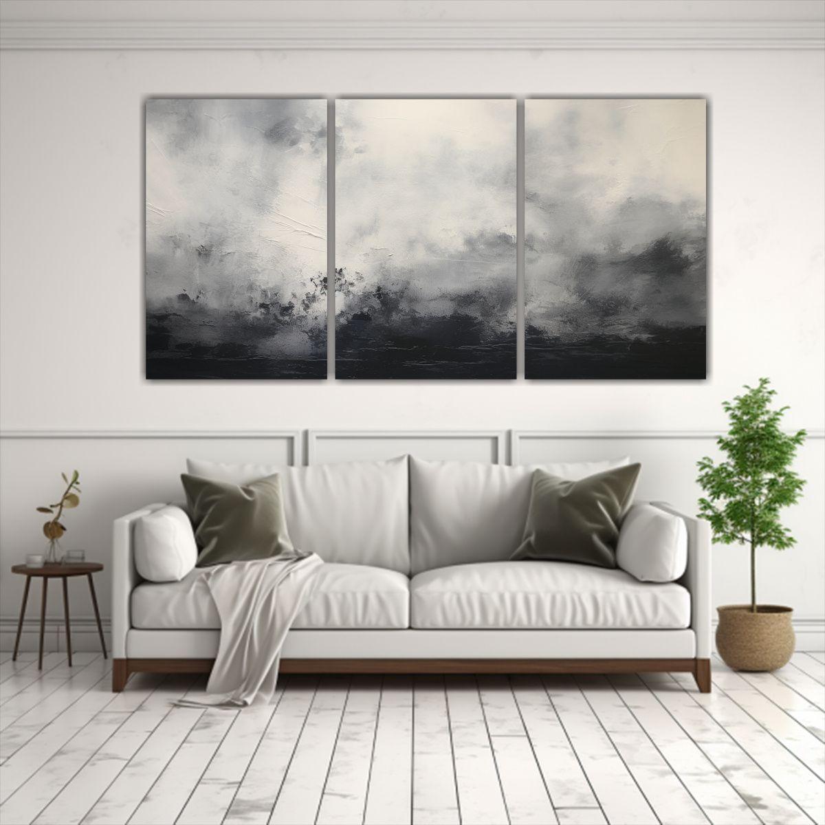 Pinturas Abstractas Que Representan El Cambio 120x60 Cm-2