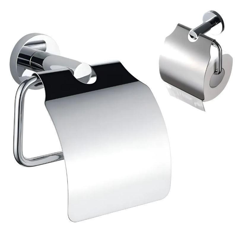 Soporte Papel Higiénico Acero Inoxidable a Muro Premium-1