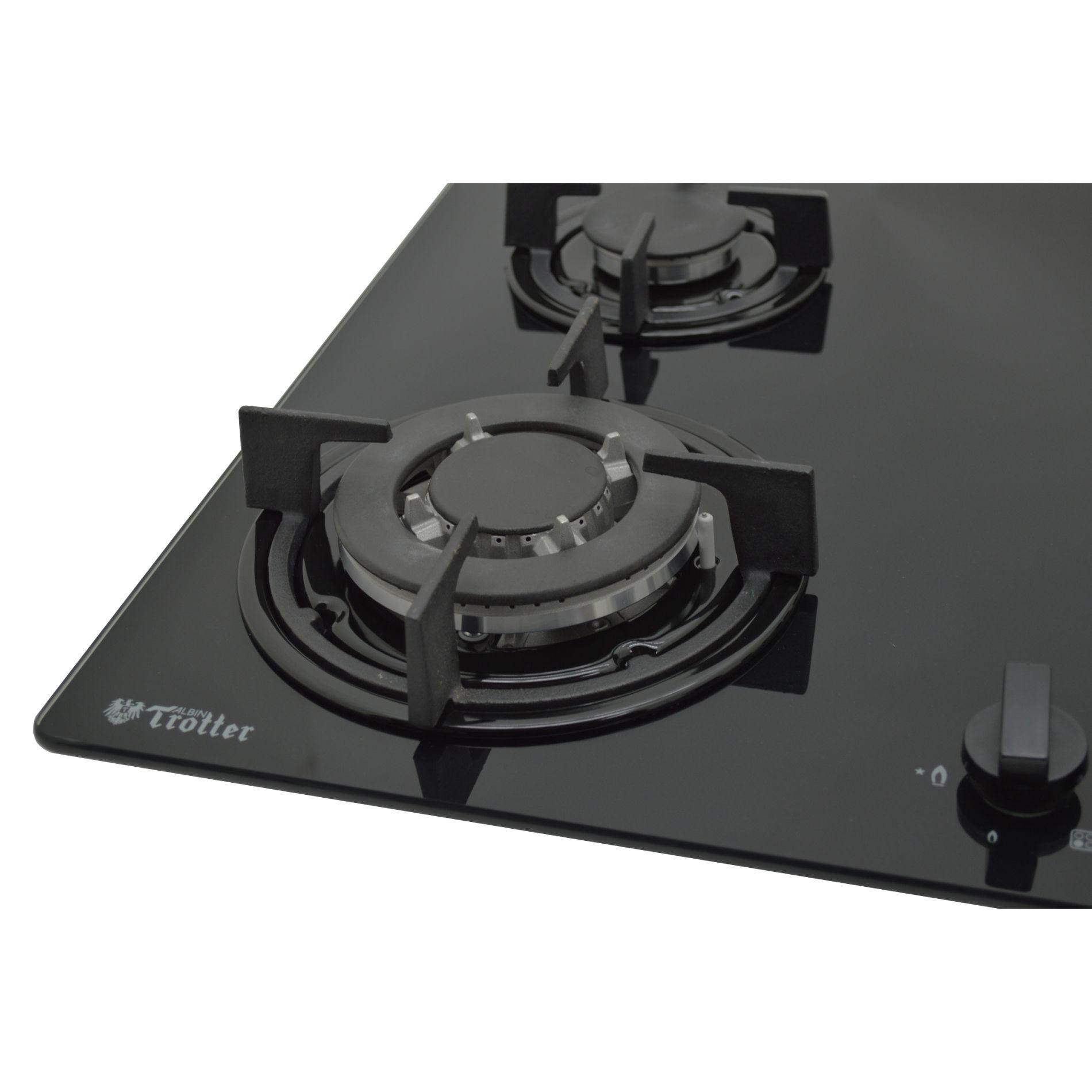 Cocina Encimera Empotrable At-Xn Glass Kassel Ff-It Ffd Gn-2