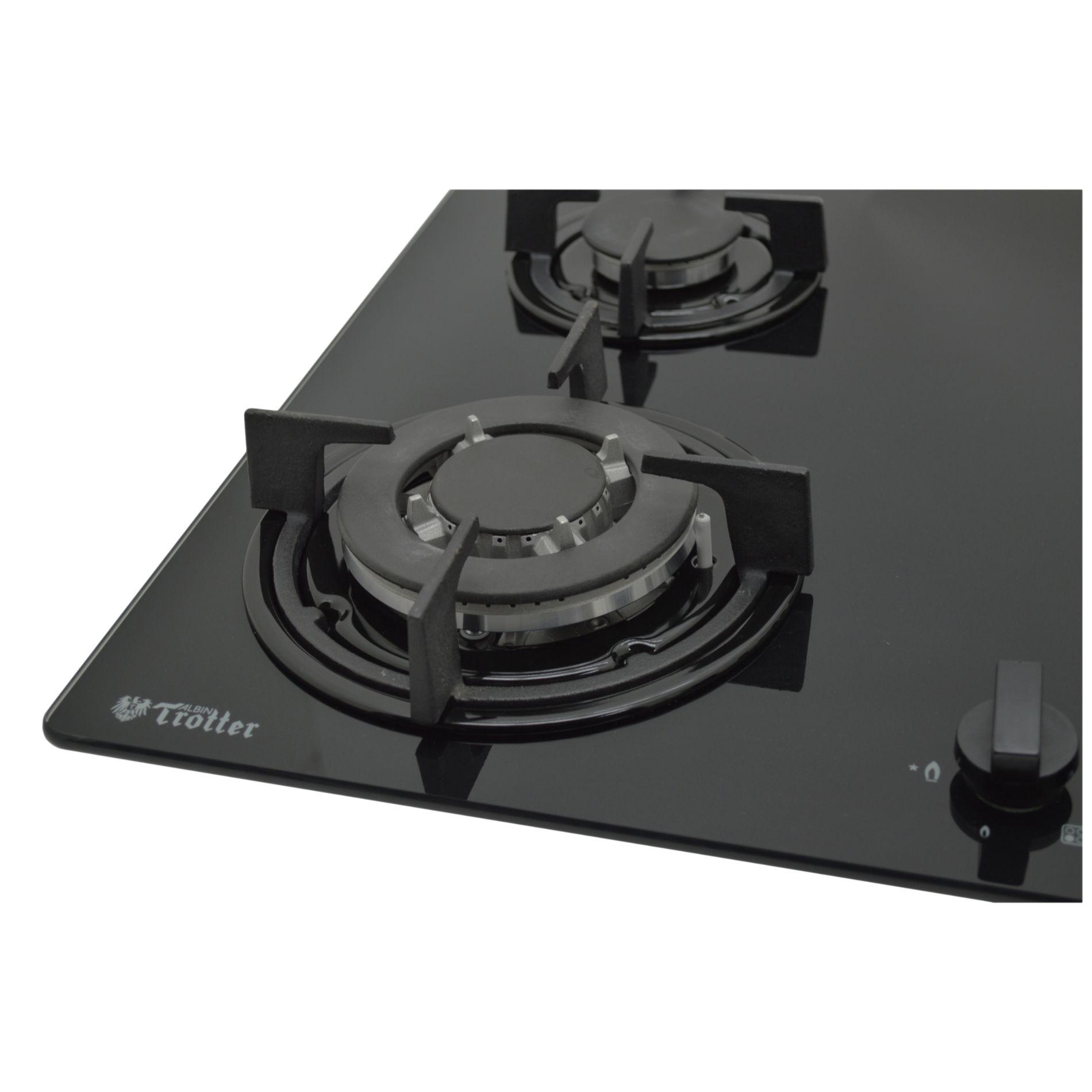 Cocina Encimera Empotrable At-Xn Glass Kassel Ff-It Ffd Gn-9