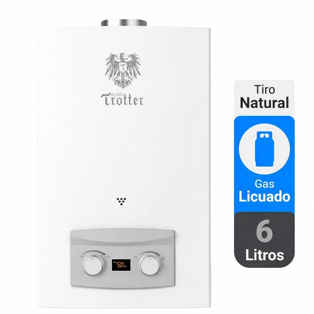 Calefont Tiro Natural 6 litros Gas Licuado-1