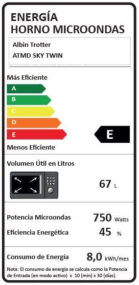 Horno Empotrable Con Microondas ATMD Sky Twin-6