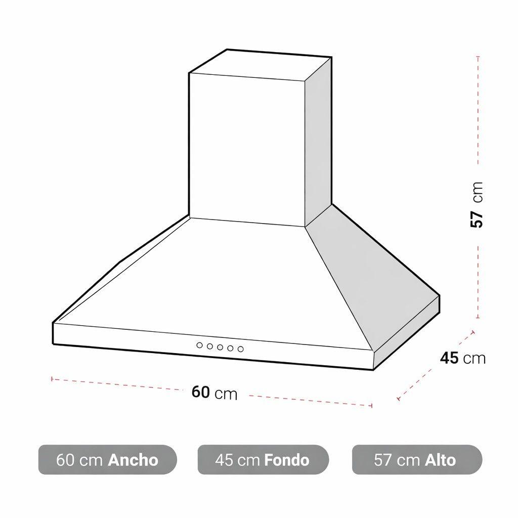 Campana Pyramid N19 60 cm ALBIN TROTTER-2