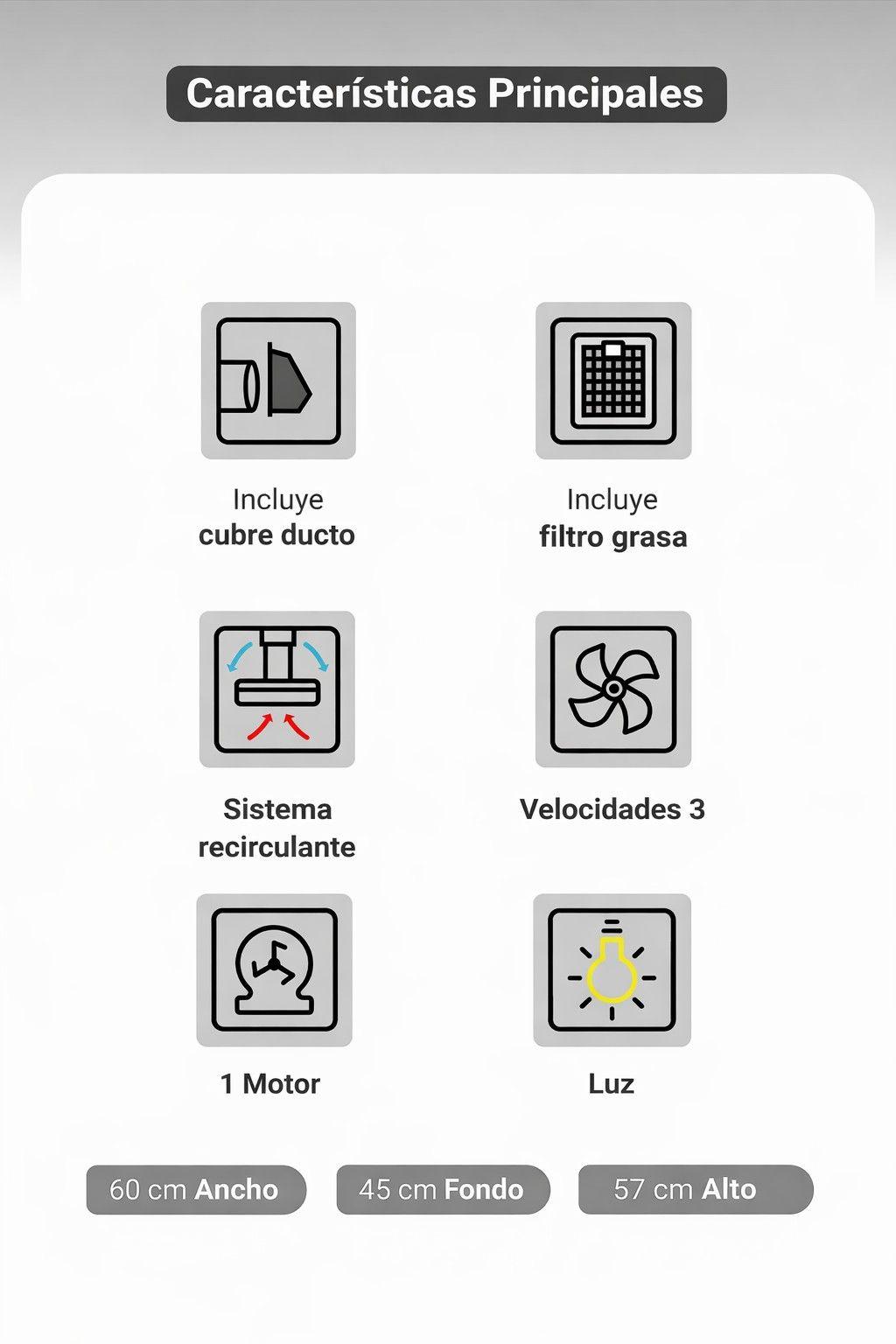 Campana Pyramid N19 60 cm ALBIN TROTTER-3