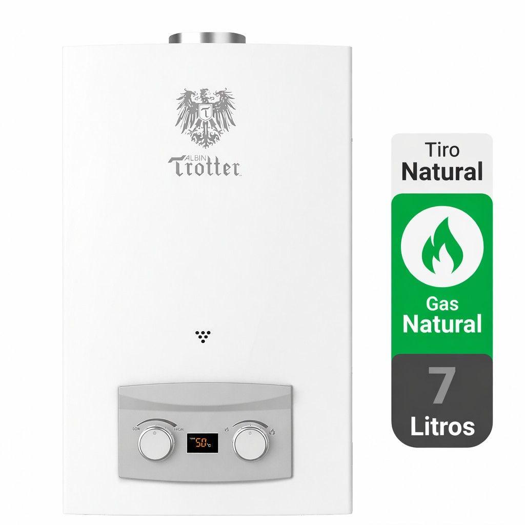 Calefont Albin Trotter 7 Litros Tiro Natural Gas Natural-5