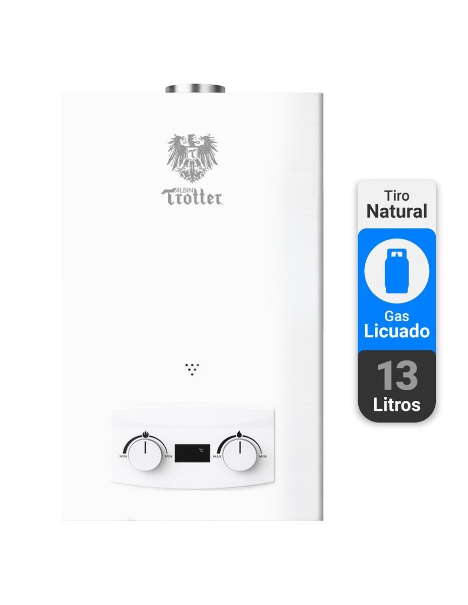 Calefont Albin Trotter 13 Litros Tiro Natural Gas Licuado-1
