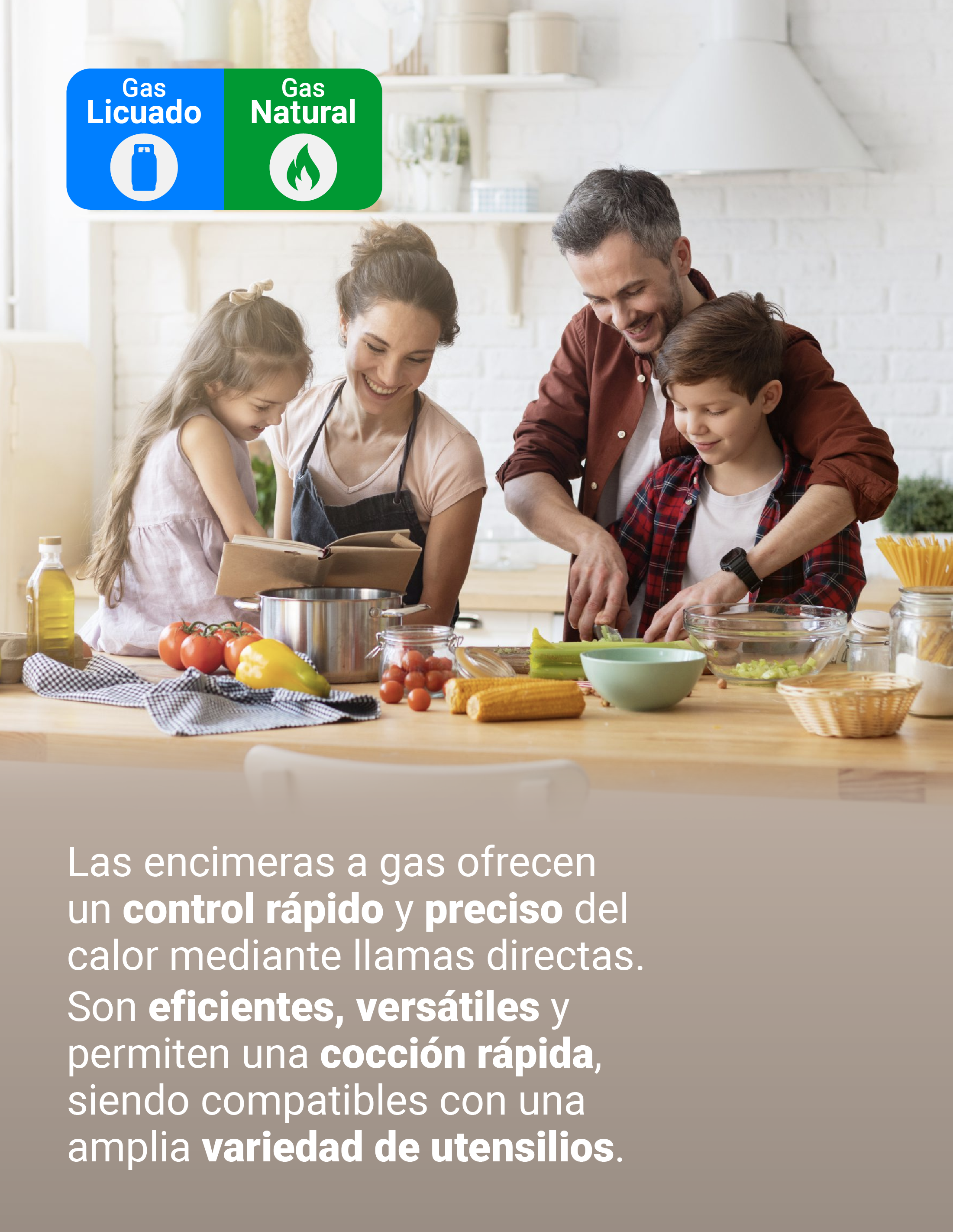 Encimera Gas Natural Albin Trotter Quadra 90 cm 6 Platos-7