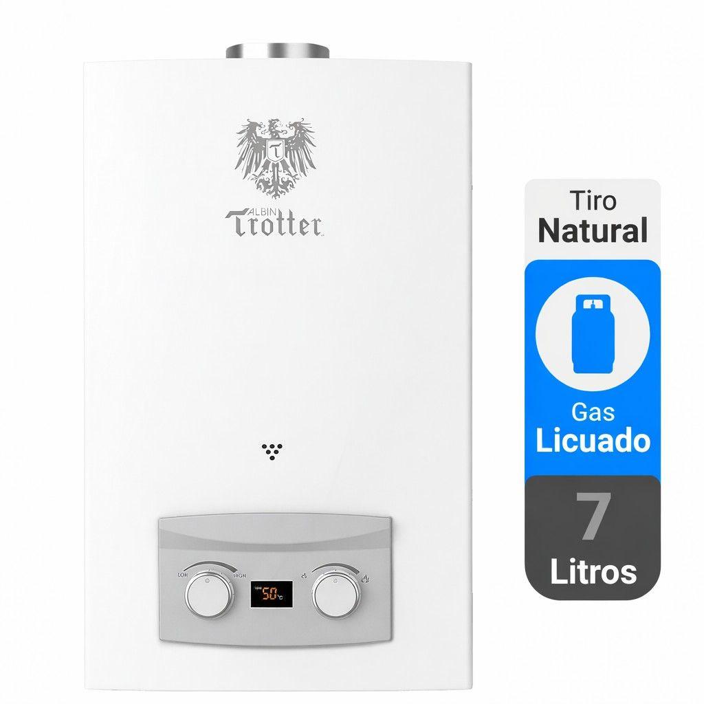 Calefont Albin Trotter 7 Litros Tiro Natural Gas Licuado-1