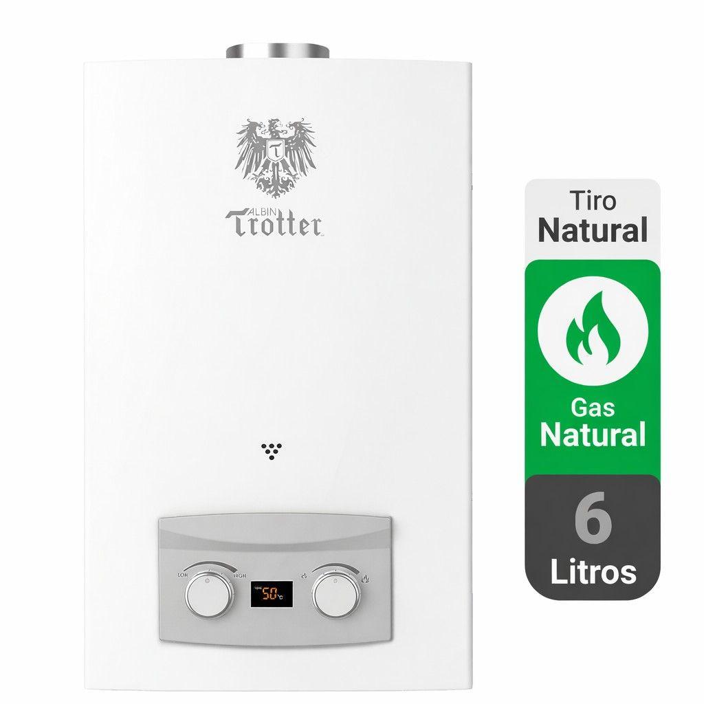 Calefont Albin Trotter 6 Litros Tiro Natural Gas Natural-1