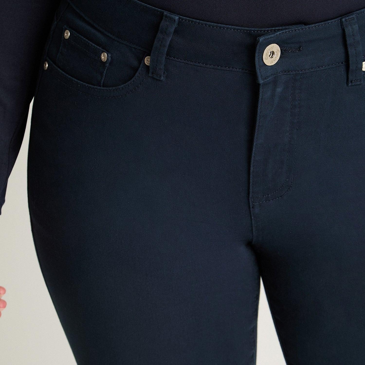 Jeans Recto 5 Bolsillos Azul-2