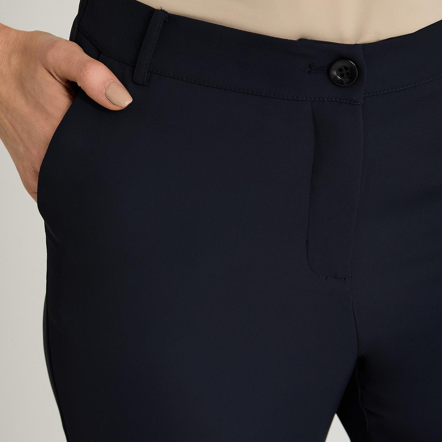 Pantalón Formal Sastrero Básico Liviano Azul-2