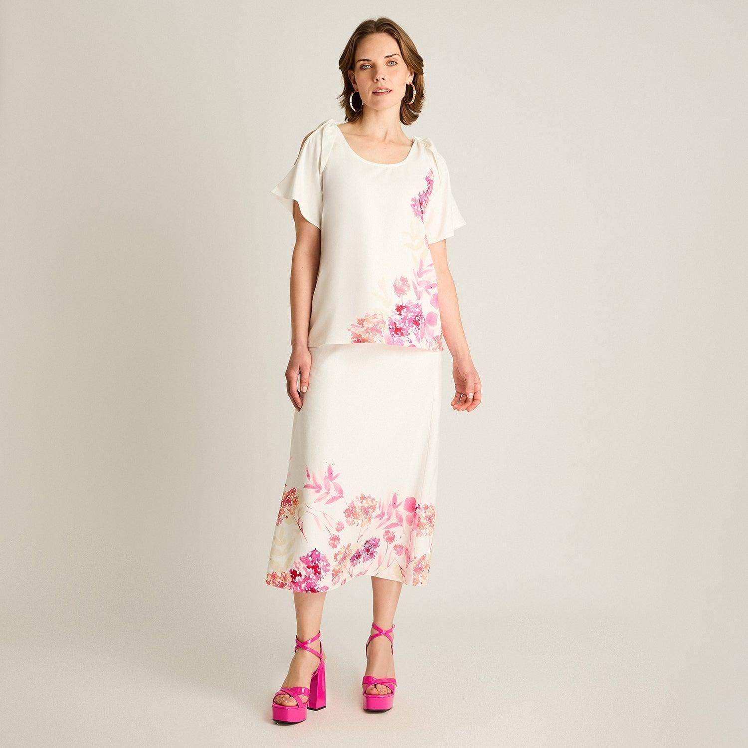 Blusa Crudo Estampado Floral-3