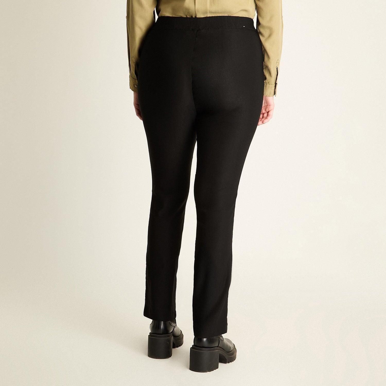 Calza Negro Slim Muy elasticado Calce Ajustado-1