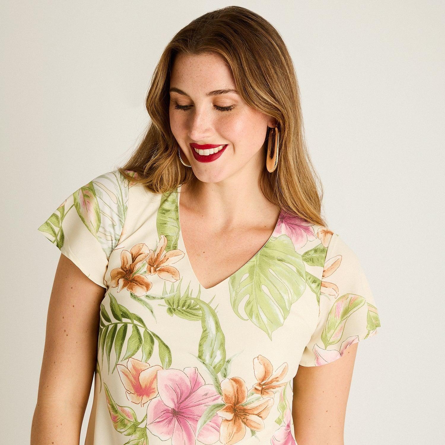 Vestido Midi Verde Con Forro-2