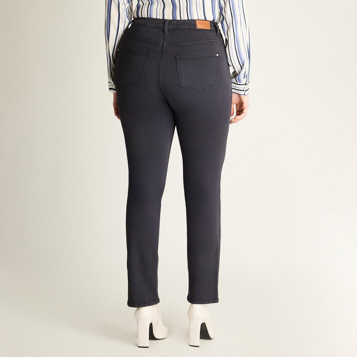 Jeans Azul Recto 5 Bolsillos-1