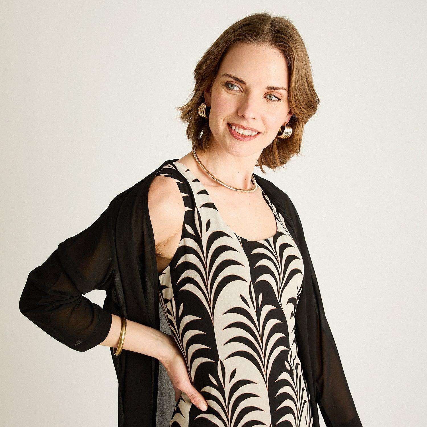 Vestido Midi Negro-2