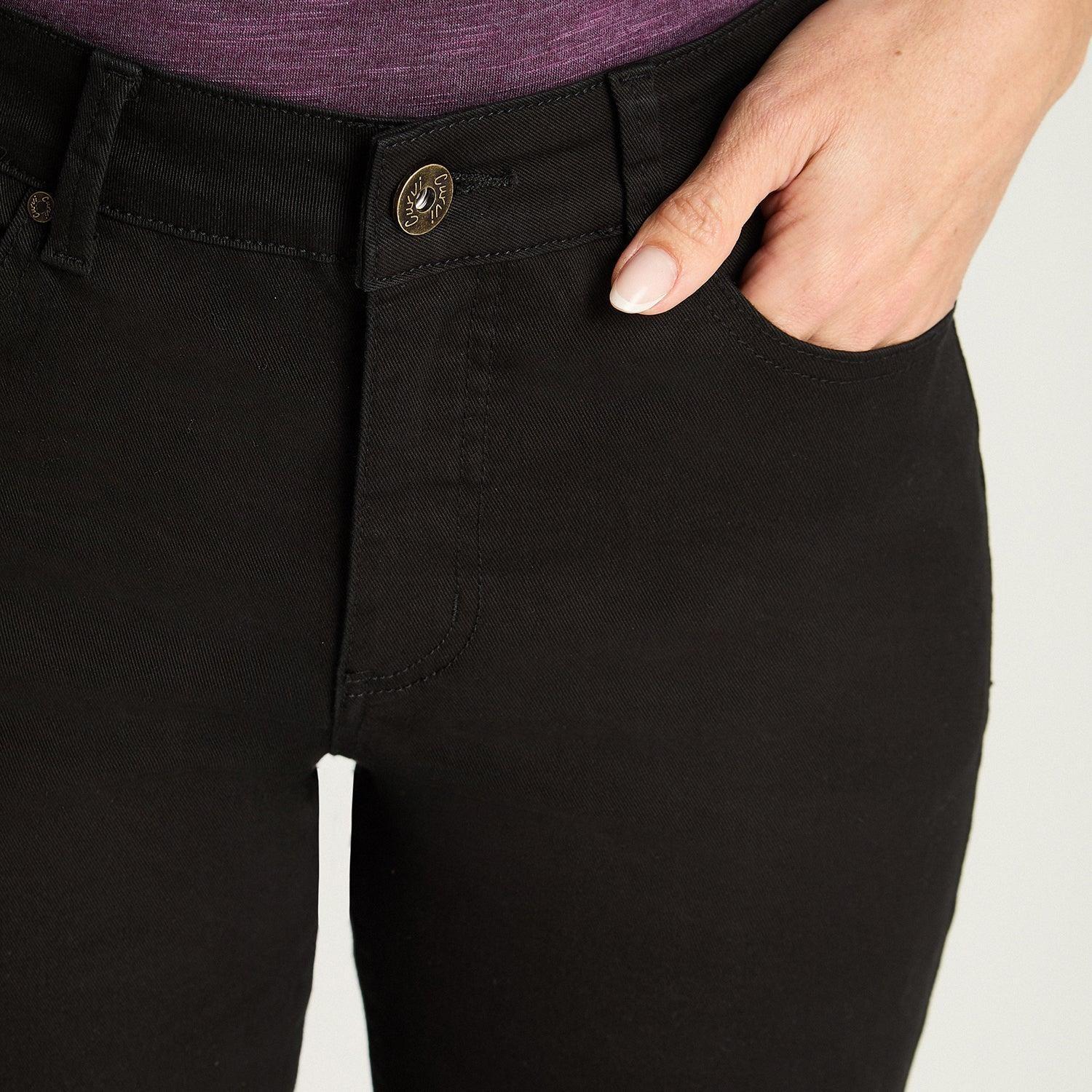 Jeans Recto 5 Bolsillos Negro-2
