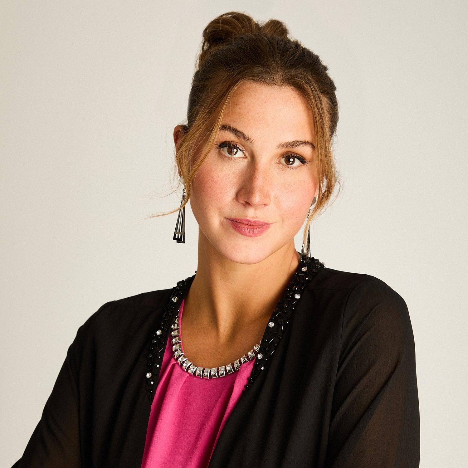 Tapado Negro Manga 3/4-2