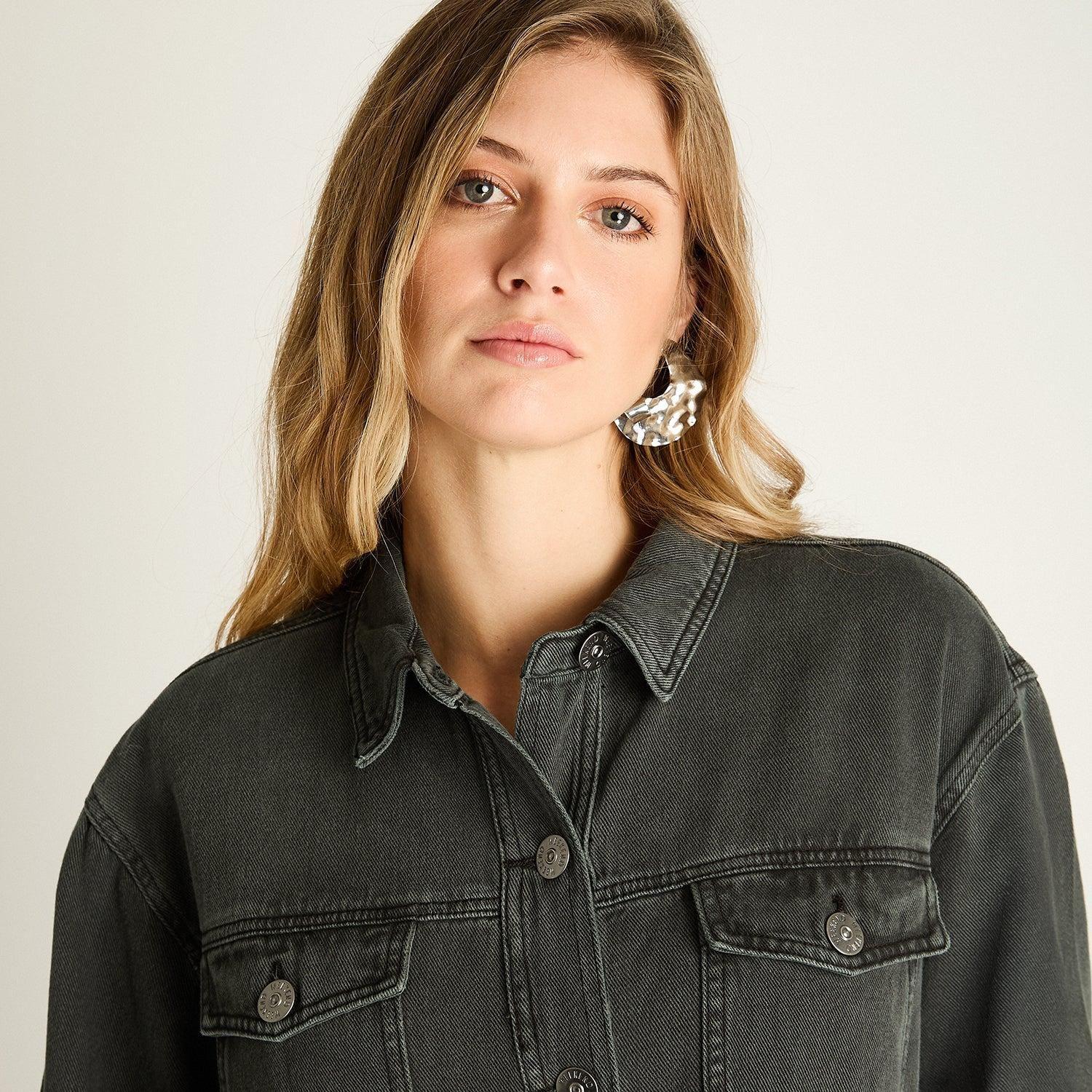Chaqueta Mezclilla Gris Marengo-2