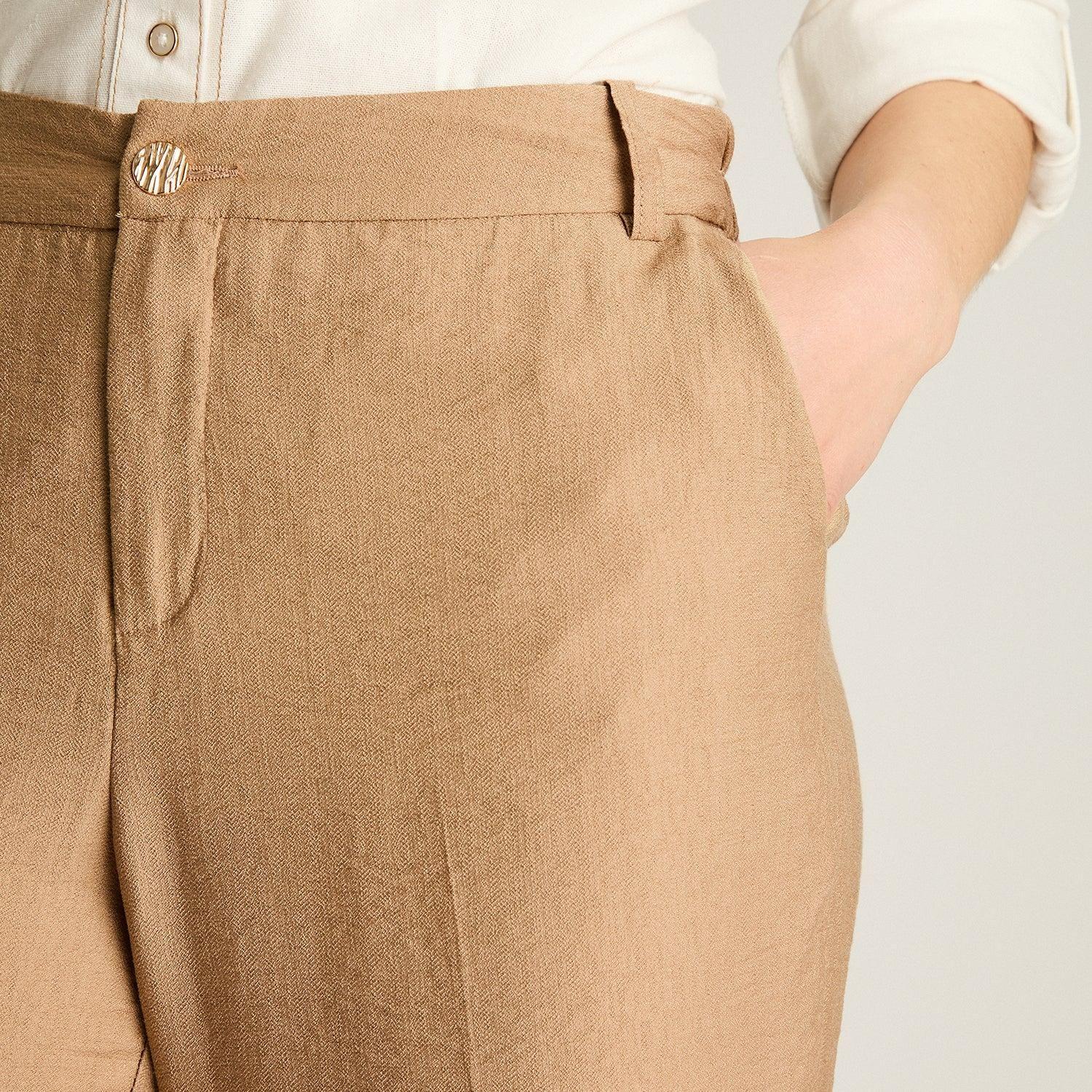 Pantalón Sport Recto Taupe-2