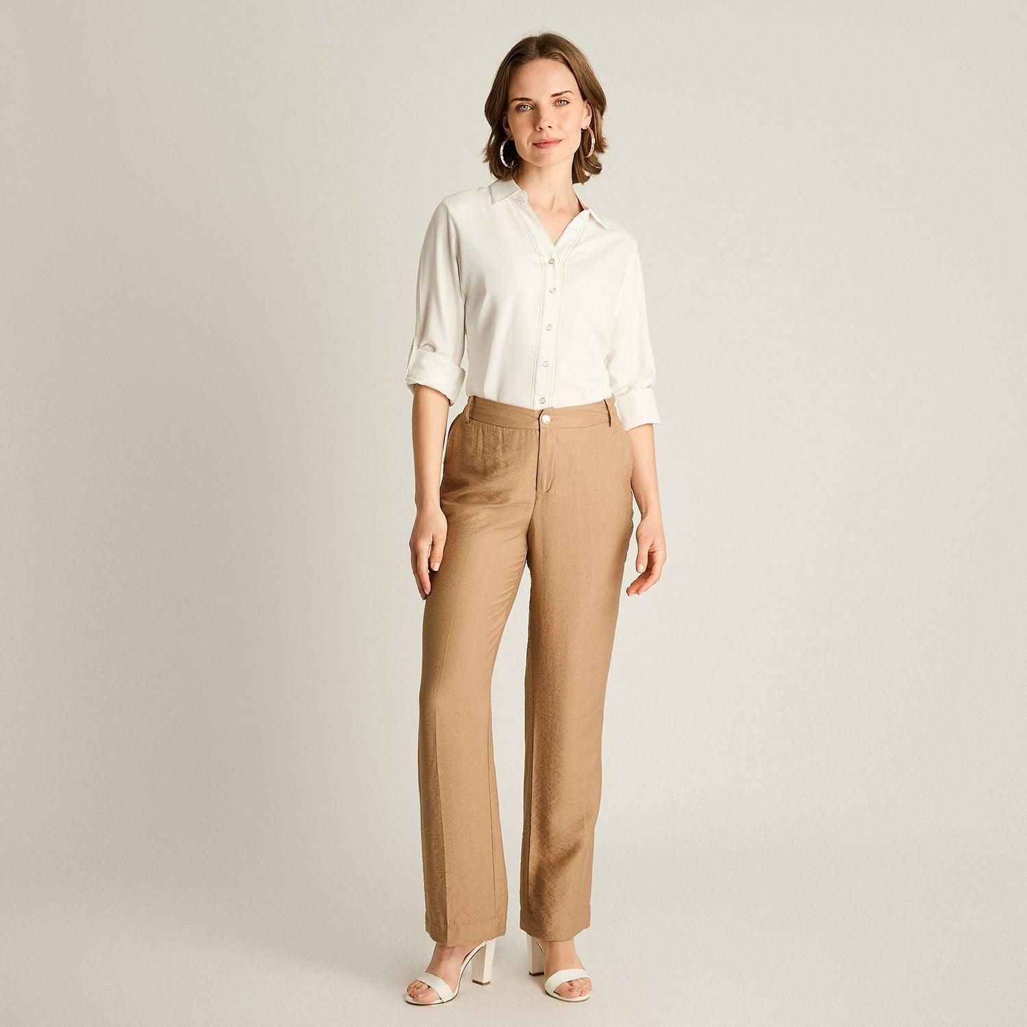 Pantalón Sport Recto Taupe-3