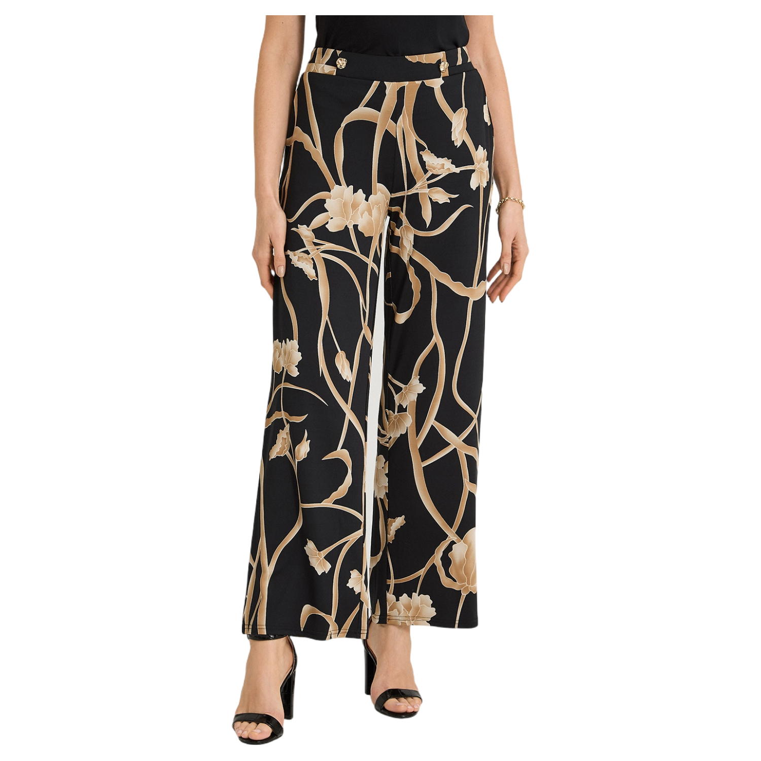 Pantalón Sport Palazzo Polyspandex Camel-0