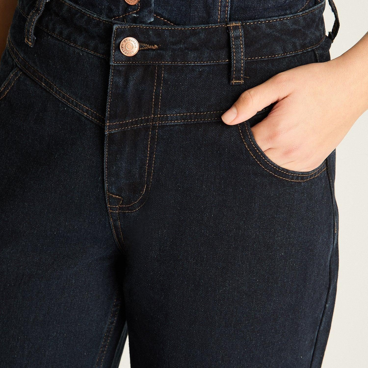 Jeans Azul Oscuro Palazzo-2