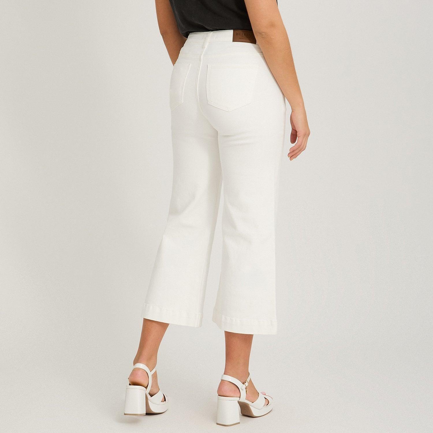Jeans Culotte un Botón Crudo-2