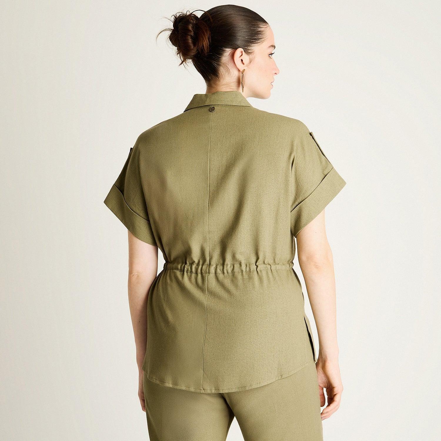 Blusa Verde Safari-1