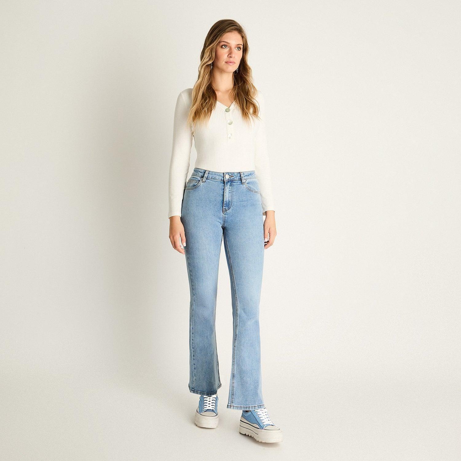 Jeans Celeste Flare-3