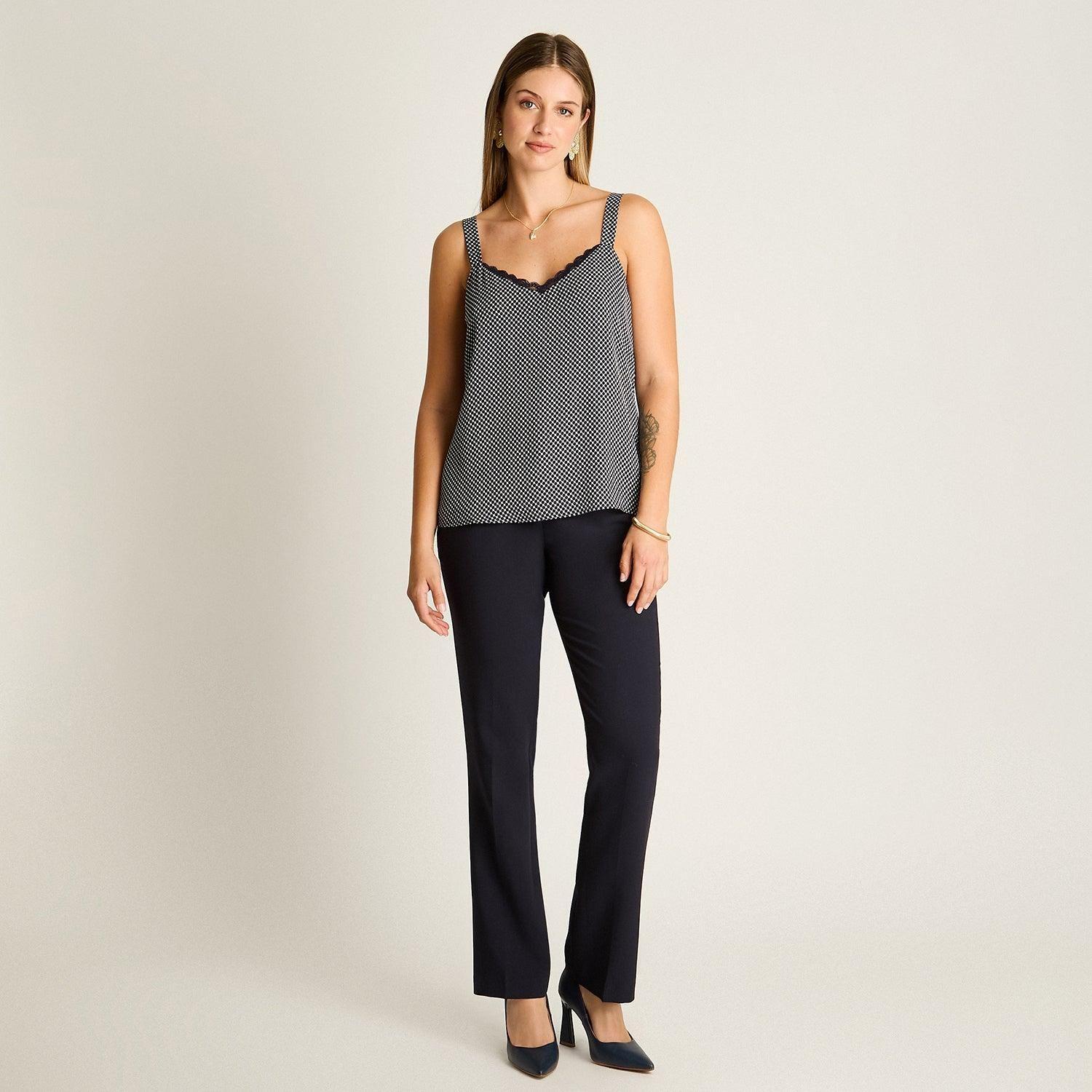 Blusa Pabilo Lencera con Tirantes Ajustables-3