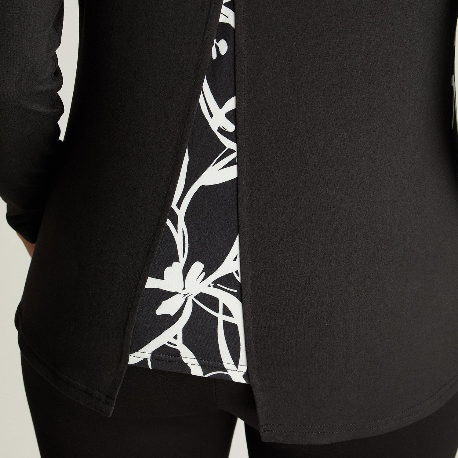 Polera Manga Larga Estampada Crudo-2