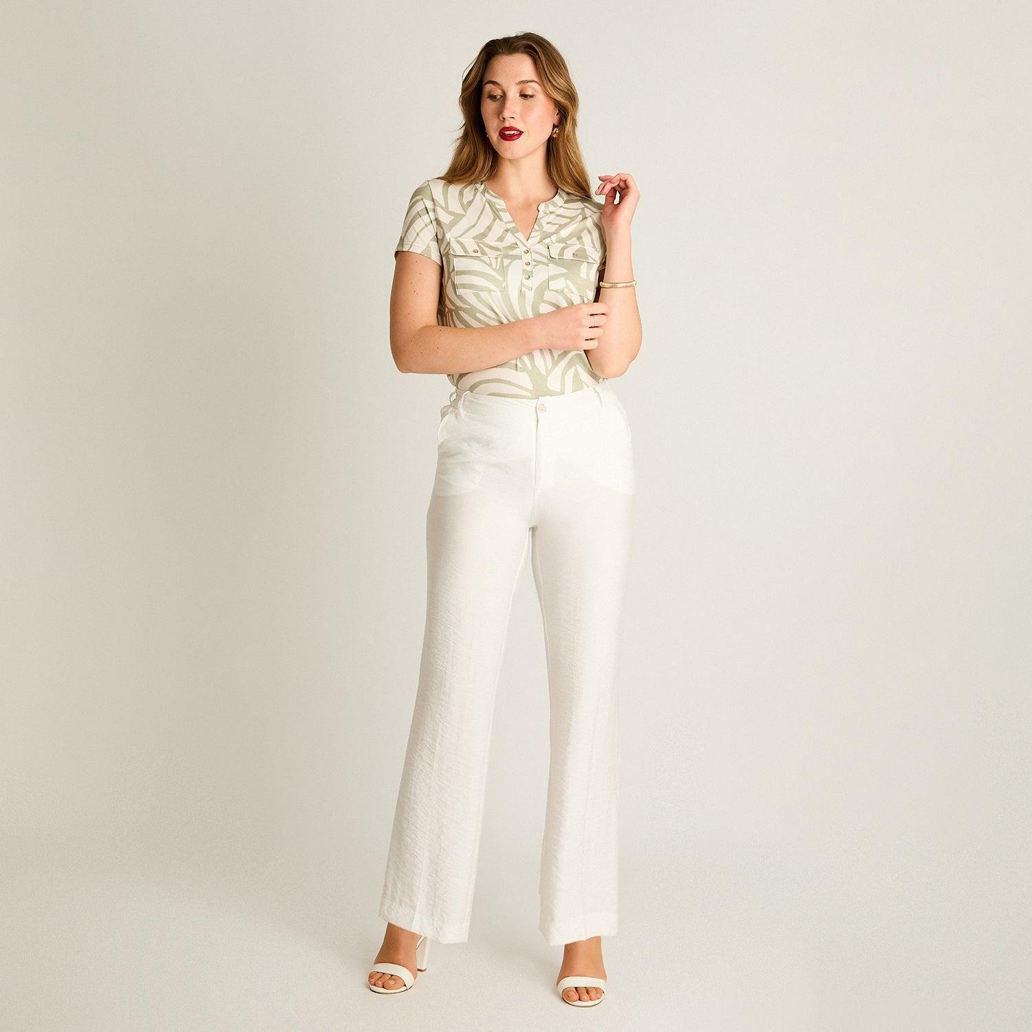 Pantalón Sport Recto Crudo-3