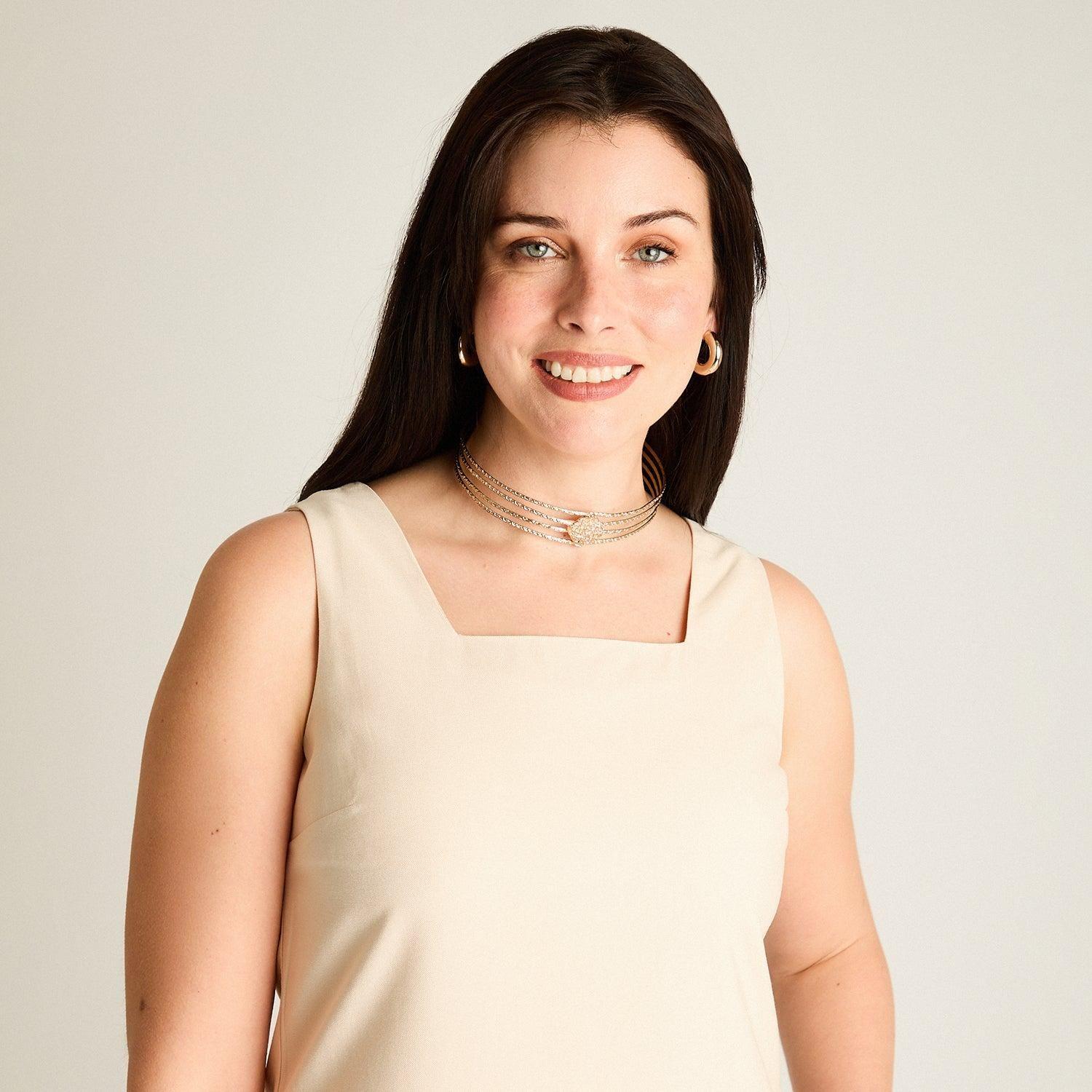 Vestido Maxi Arena No Elasticado Sin Forro Calce Holgado-2